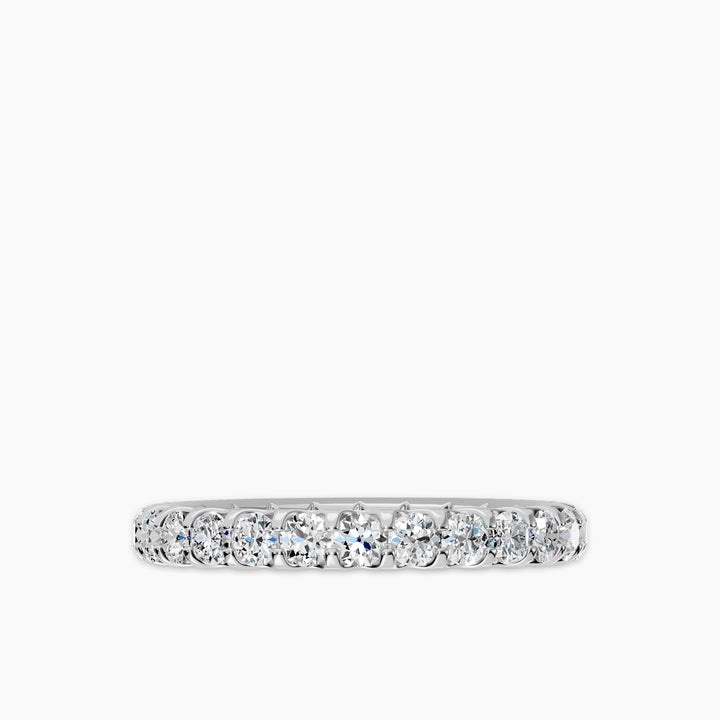 0.75 CTW Diamond Band In U-Prong Setting