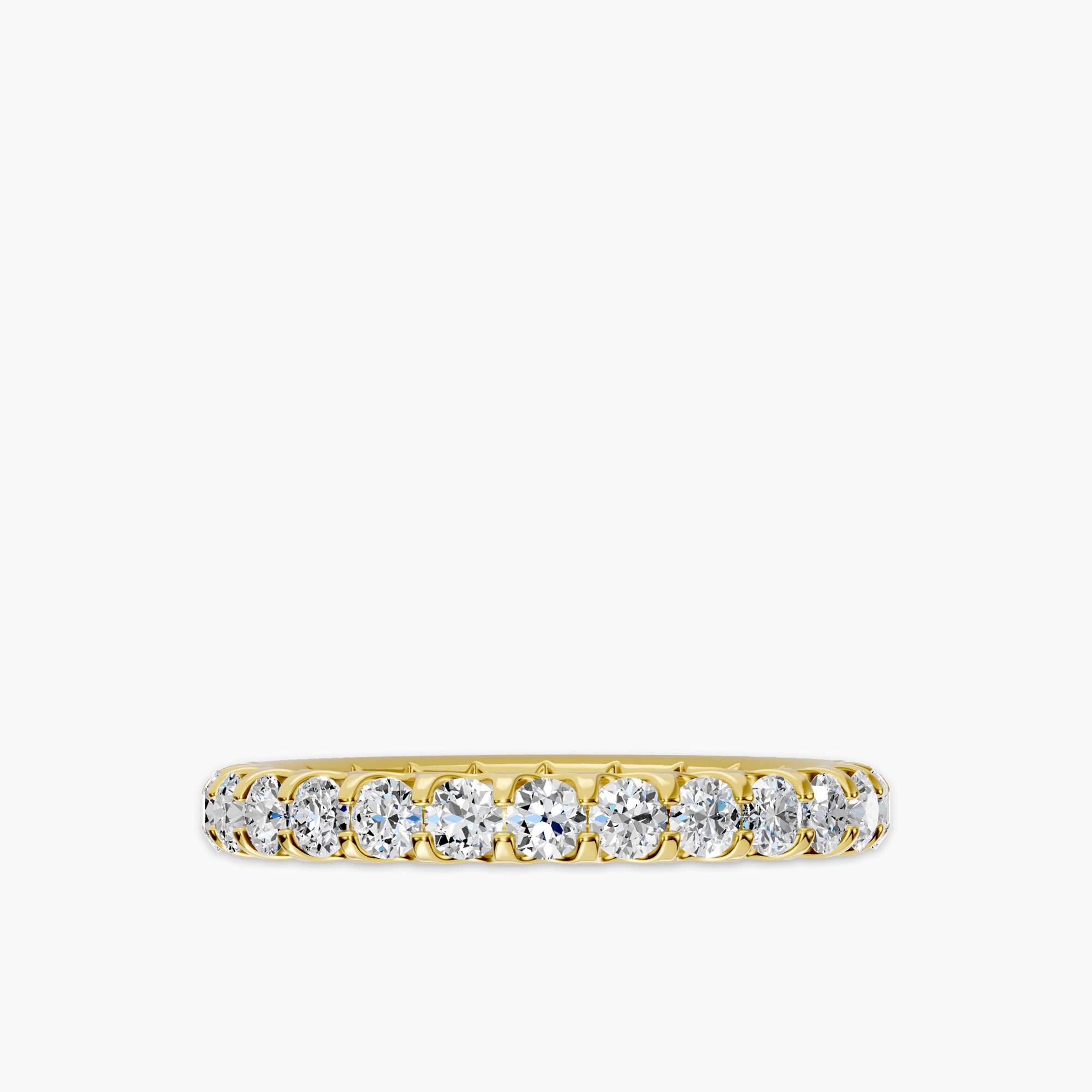 0.75 CTW Diamond Band In U-Prong Setting