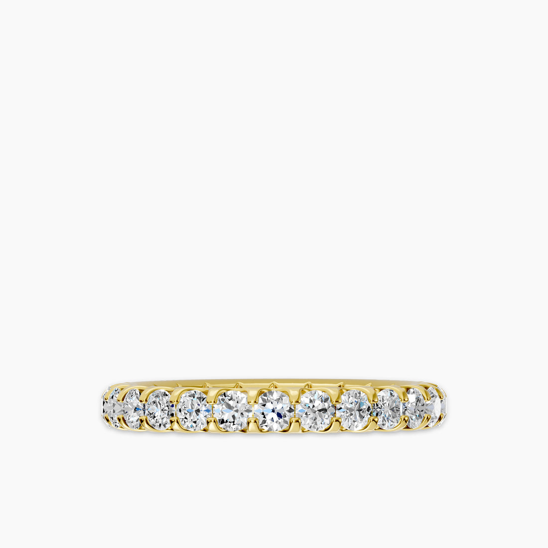 0.75 CTW Diamond Band In U-Prong Setting