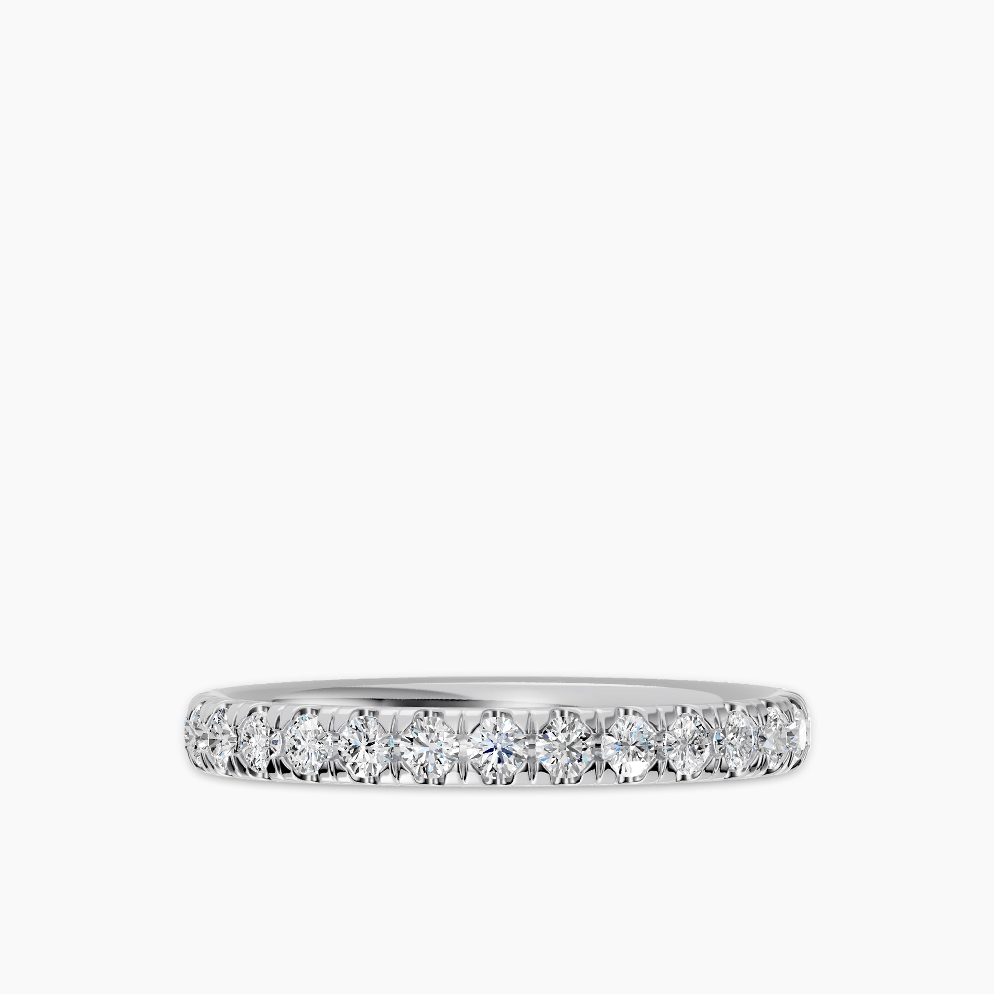 0.50 CTW Diamond Band In Classic Scallop Setting