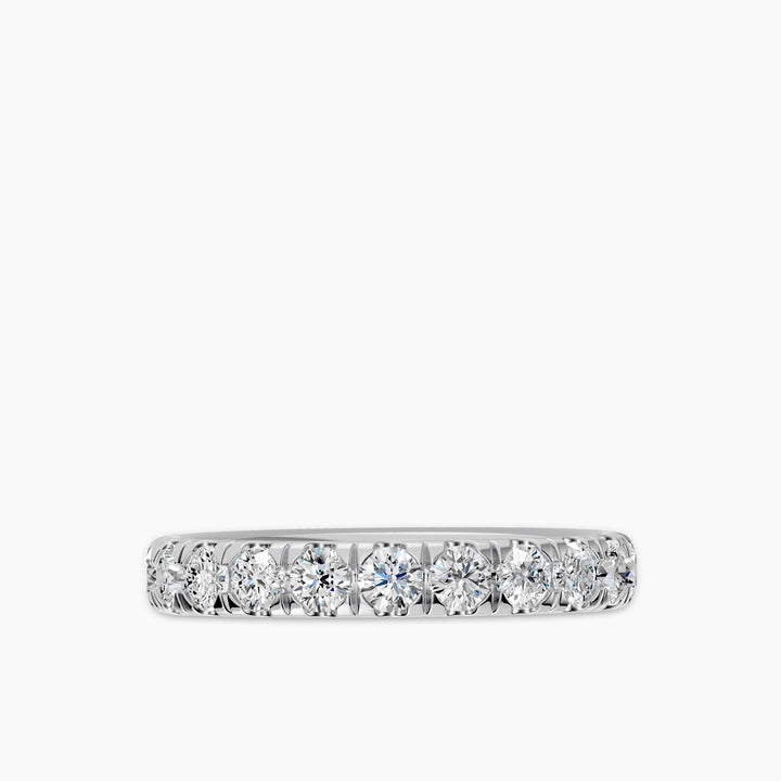 1.00 CTW Diamond Band In Classic Scallop Setting