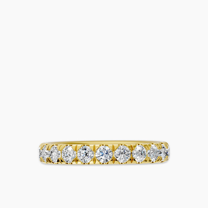 1.00 CTW Diamond Band In Classic Scallop Setting
