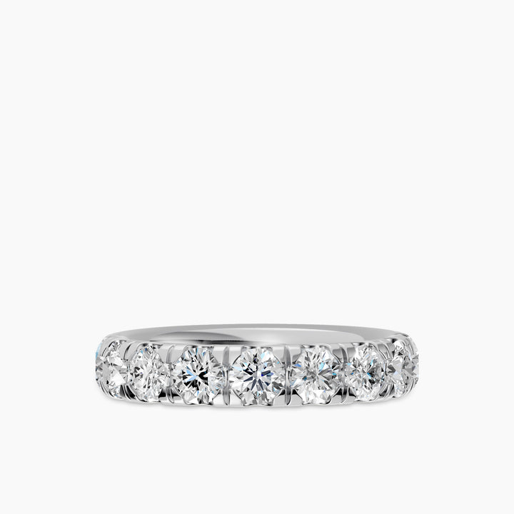 2.00 CTW Diamond Band In Classic Scallop Setting