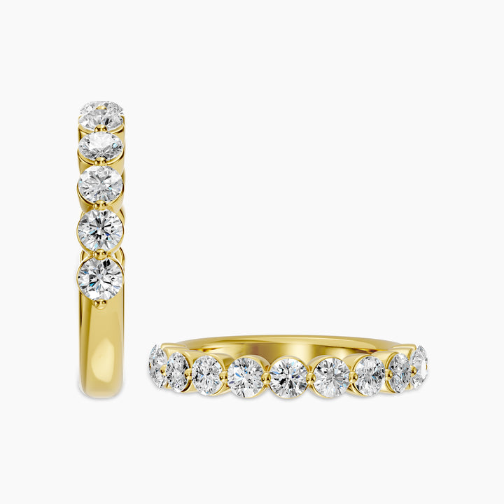 1.50 CTW Lab Grown Diamond Band In Shared Prong Setting