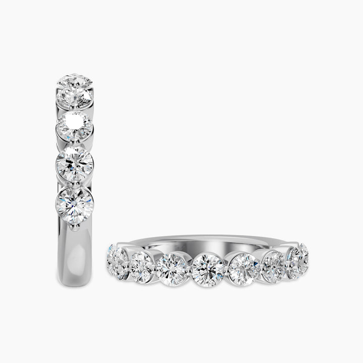 2.00 CTW Lab Grown Diamond Band In Shared Prong Setting