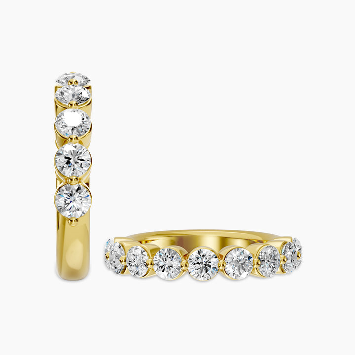 2.00 CTW Lab Grown Diamond Band In Shared Prong Setting