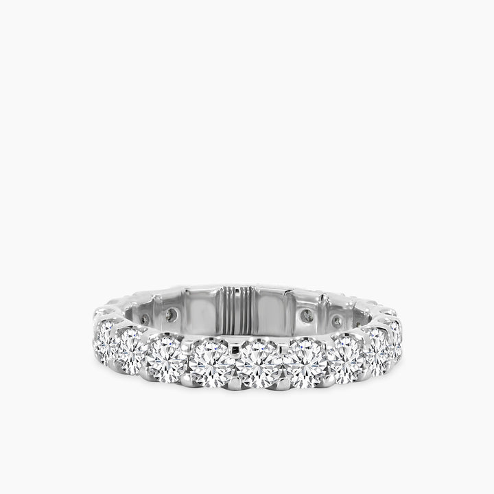 2.00 CTW Full Diamond Band In U-Prong Setting