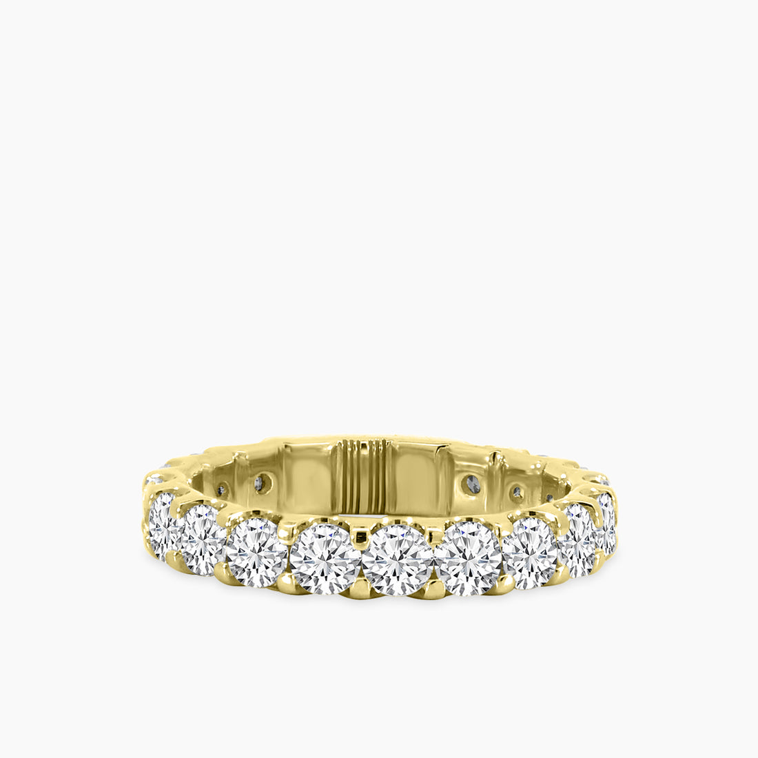 2.00 CTW Full Diamond Band In U-Prong Setting