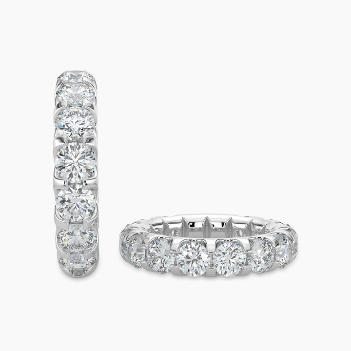 3.50 CTW Full Diamond Band In U-Prong Setting