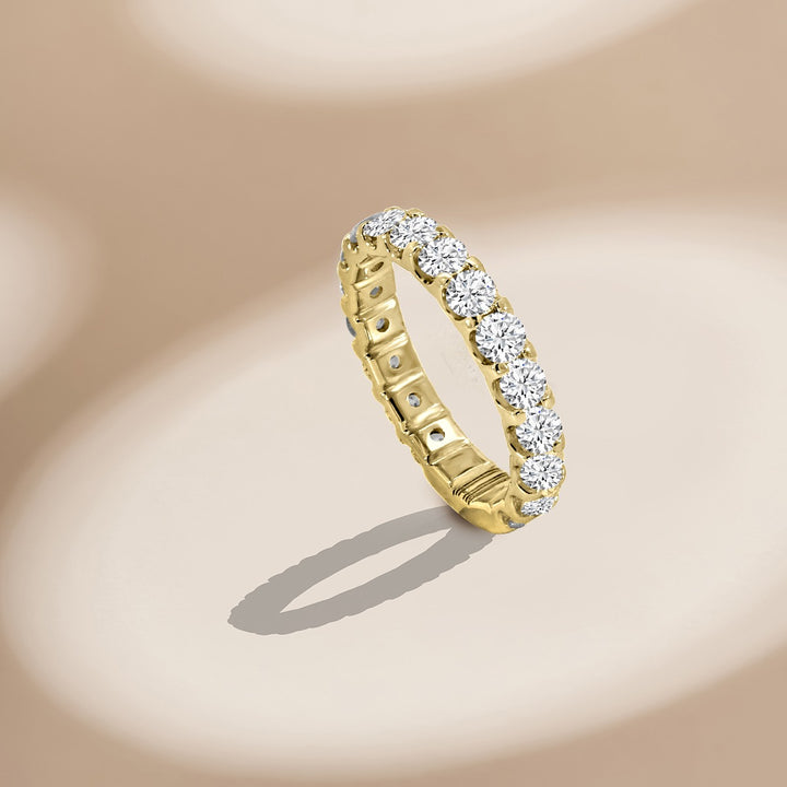 2.00 CTW Full Diamond Band In U-Prong Setting