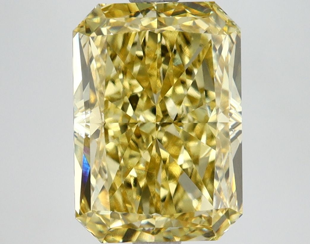 4.31 Carat Radiant Cut Fancy Yellow