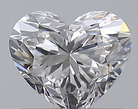 0.72 Carat F-VS2 Heart Cut Diamond