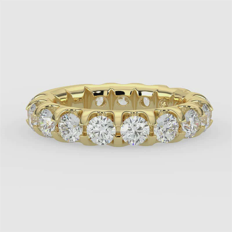 3.00 CTW Full Diamond Band In U-Prong Setting