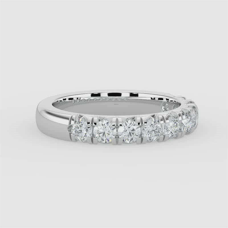 1.00 CTW Diamond Band In French Pave Setting