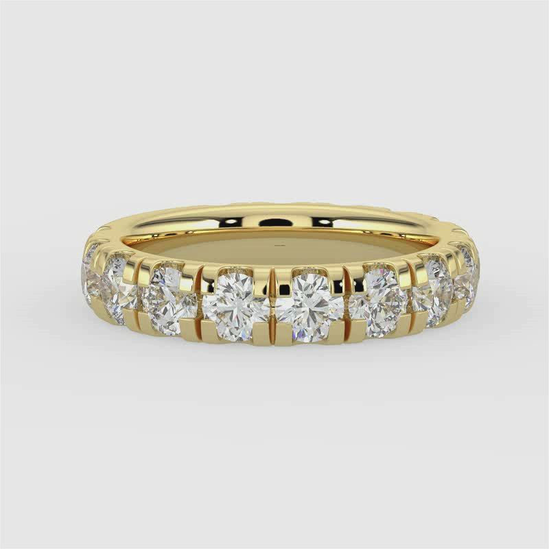 3.00 CTW Full Classic Diamond Band