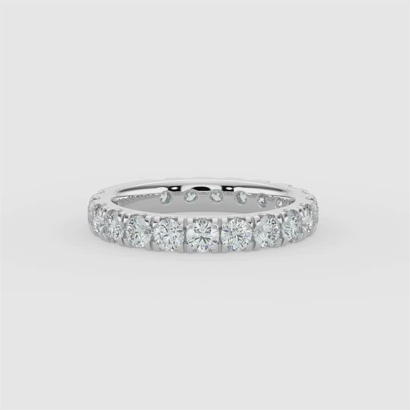 2.00 CTW Full Classic Diamond Band