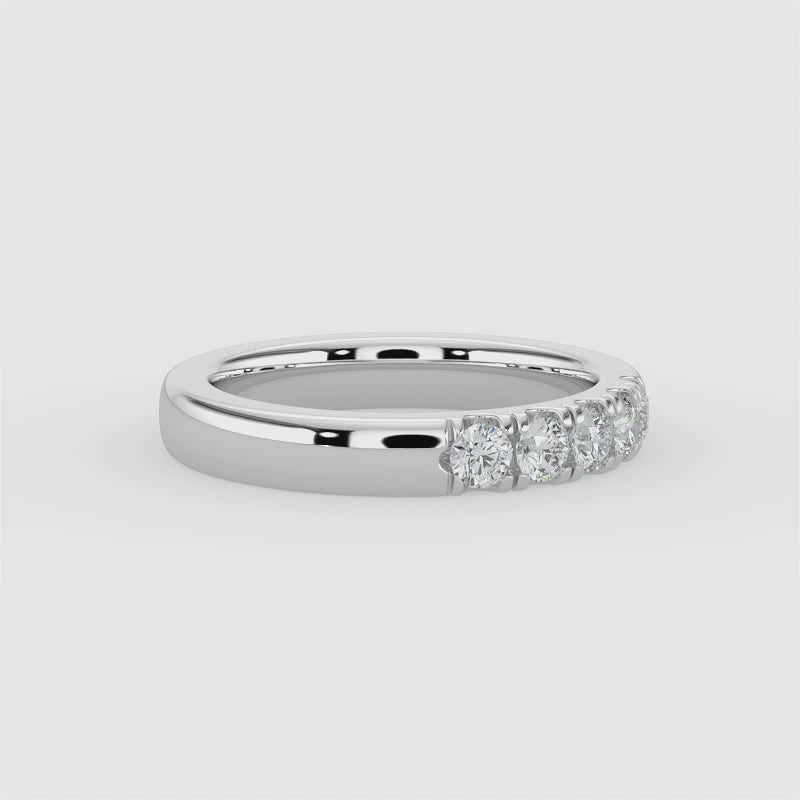1.00 CTW Five Stone Diamond Band In U-Prong Setting